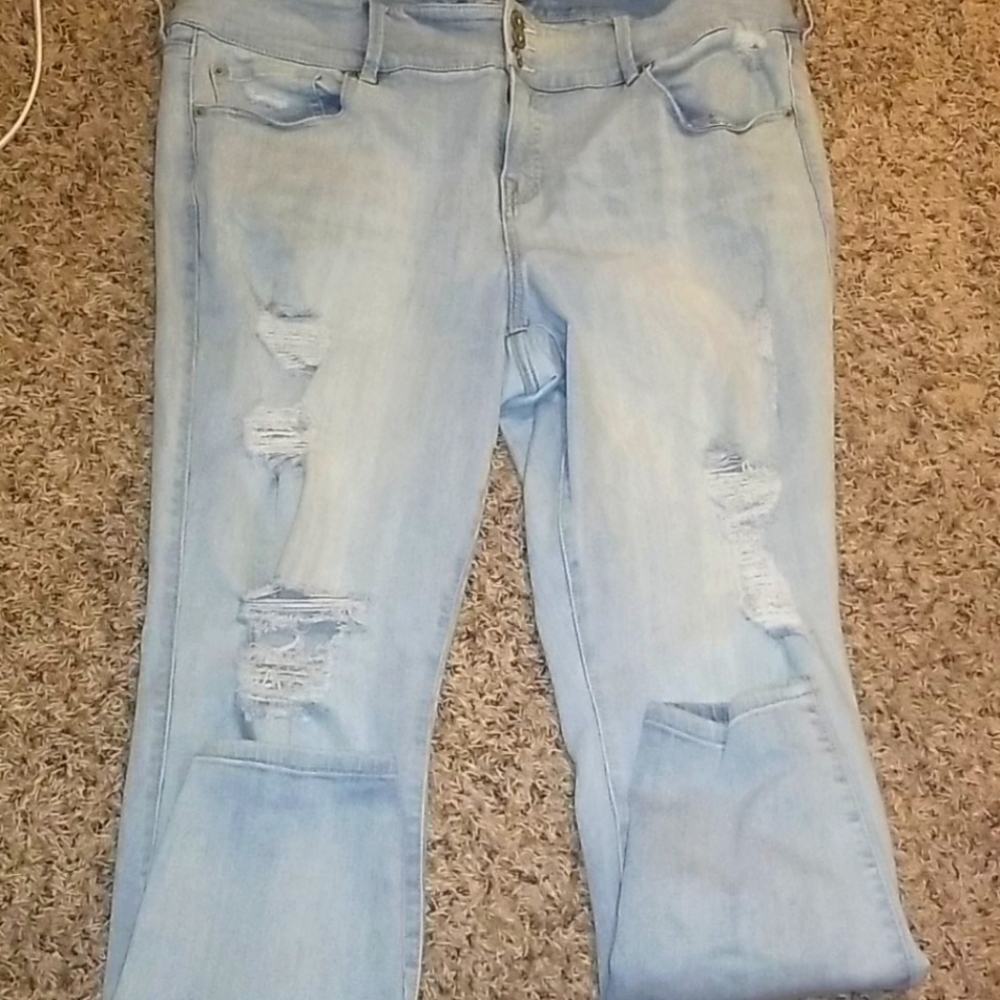 Distressed Jeans